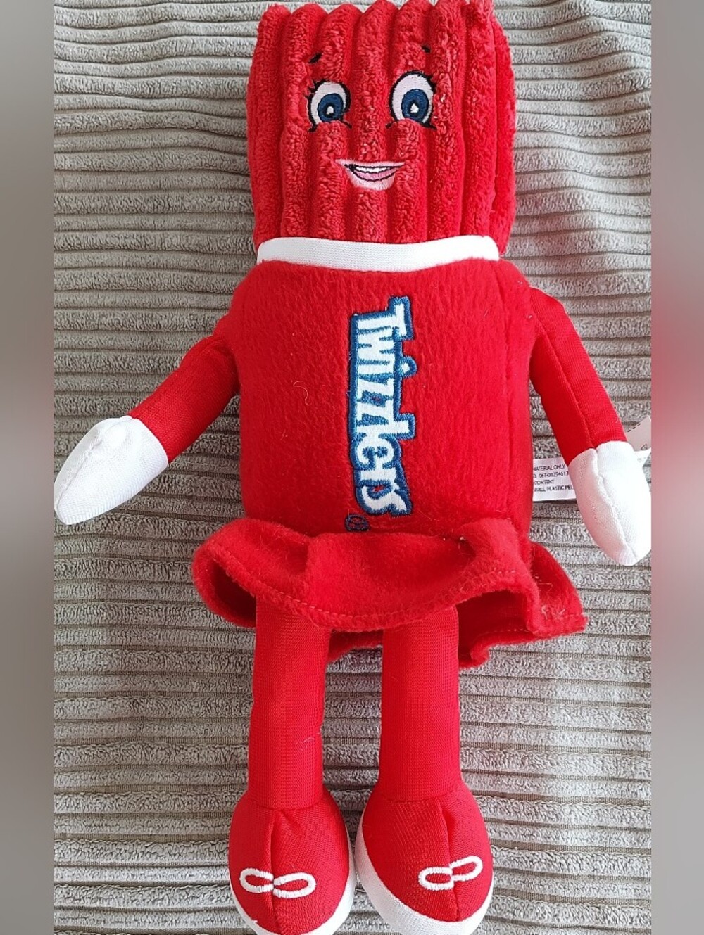 Twizzlers Red Candy Strawberry Twists Plush Doll The Petting Zoo Hersheys 10"